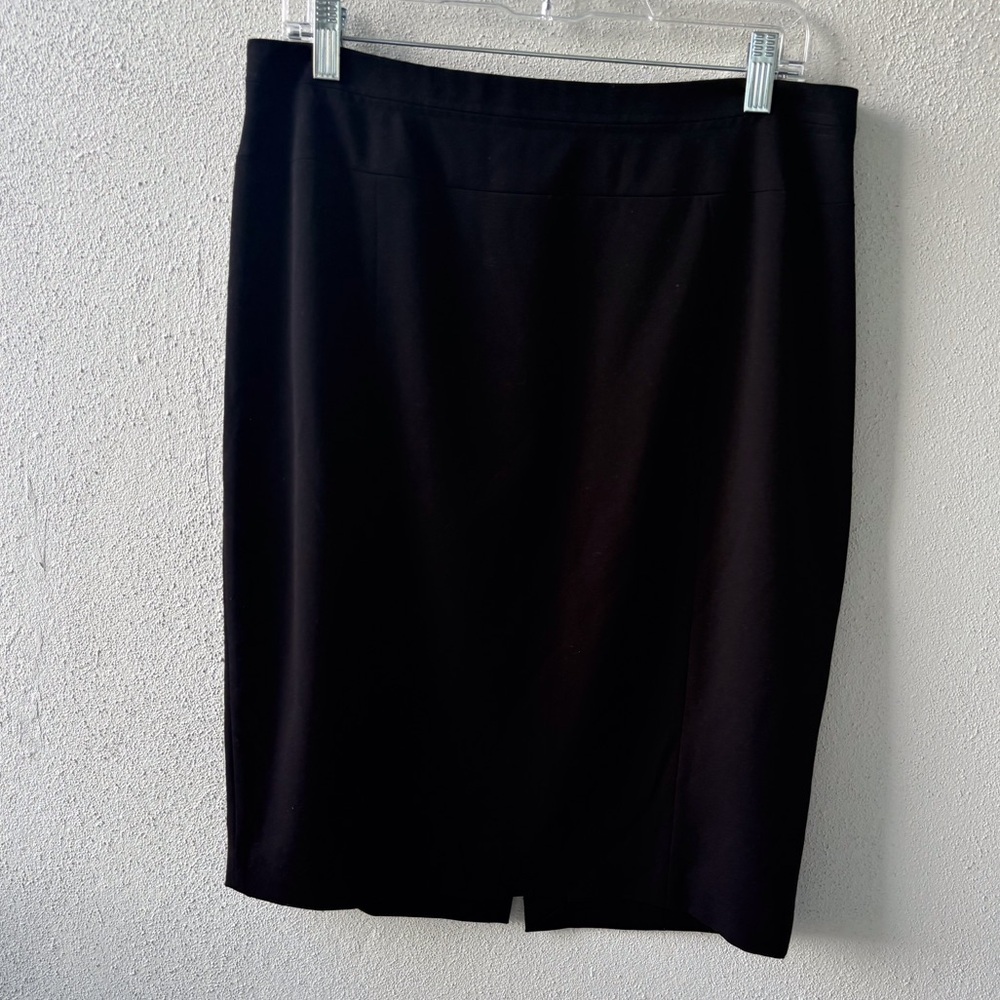 White House Black Market Pencil Skirt Size 12 Back Zip Lined Career Office‎